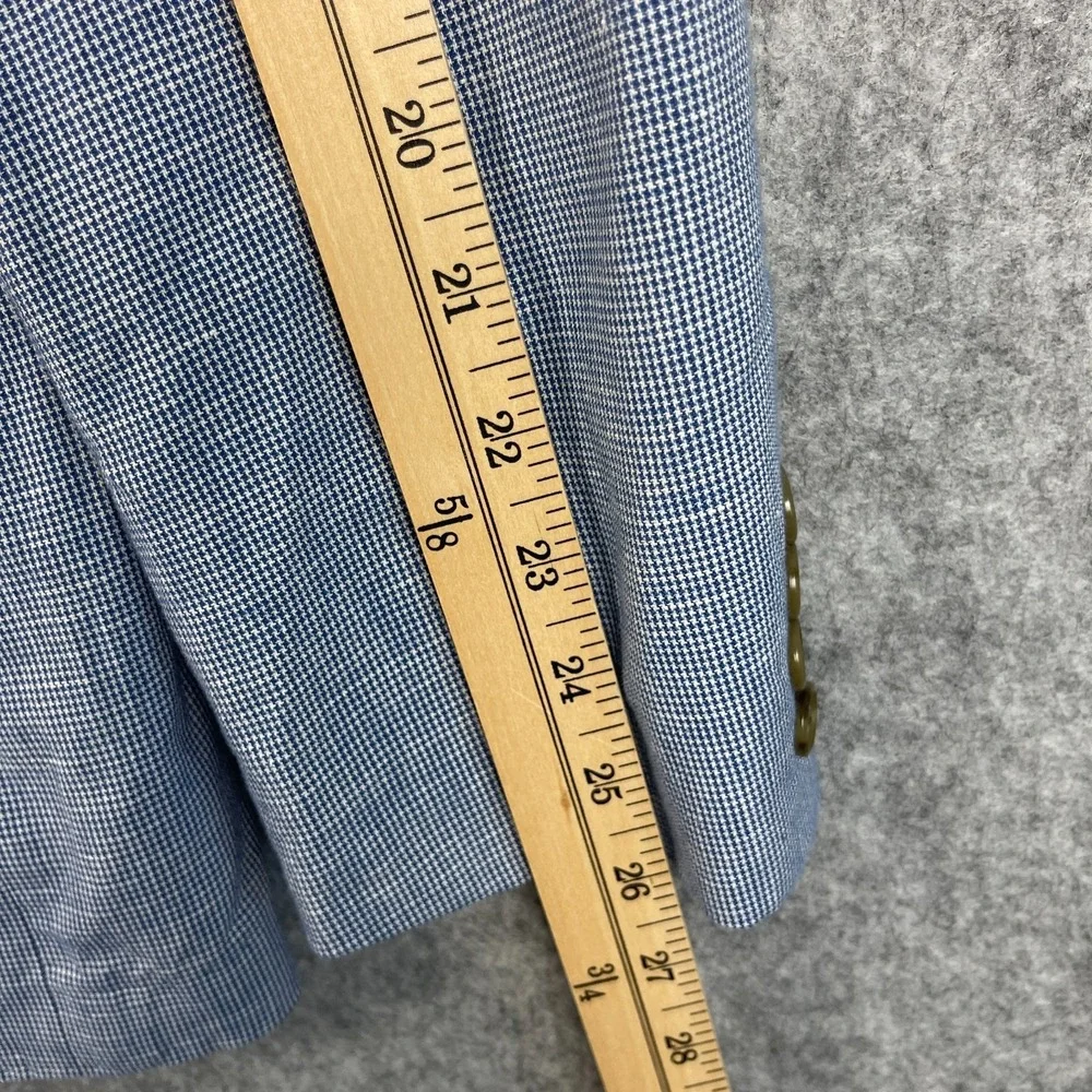 J Crew Suit Jacket Mens 40R Ludlow Slim Fit Unstructured Cotton Linen Somelos